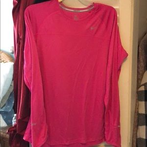 Nike running long sleeve shirt